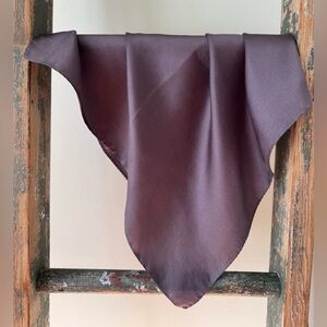 Vintage Silk Square Scarf / Pocket Square Made in Italy